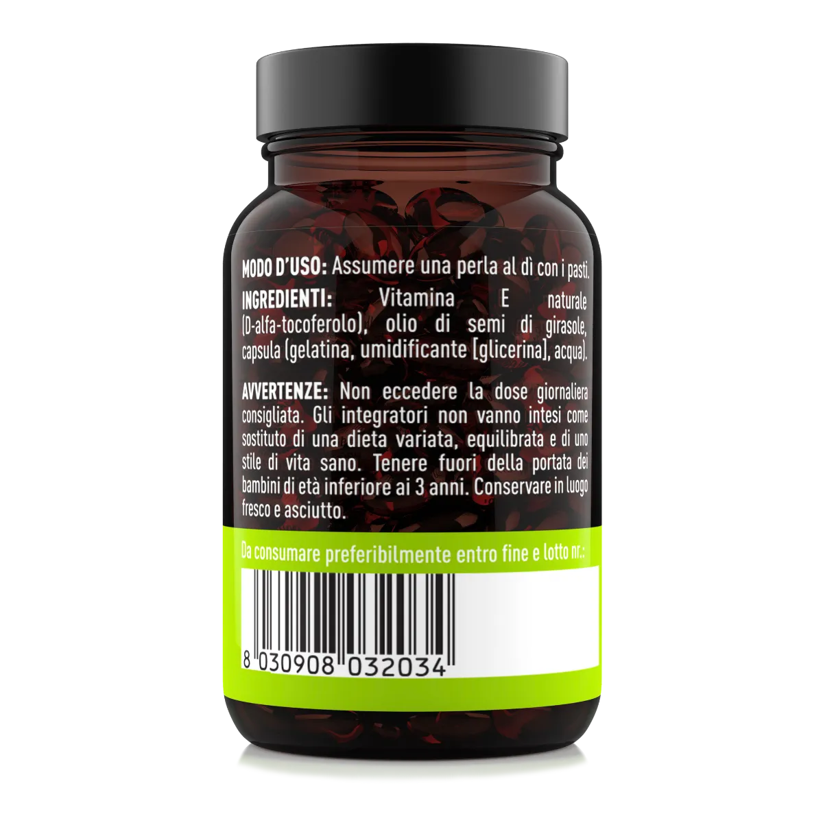 Natoo Essentials Vitamina E 400 UI 60 perle naturali