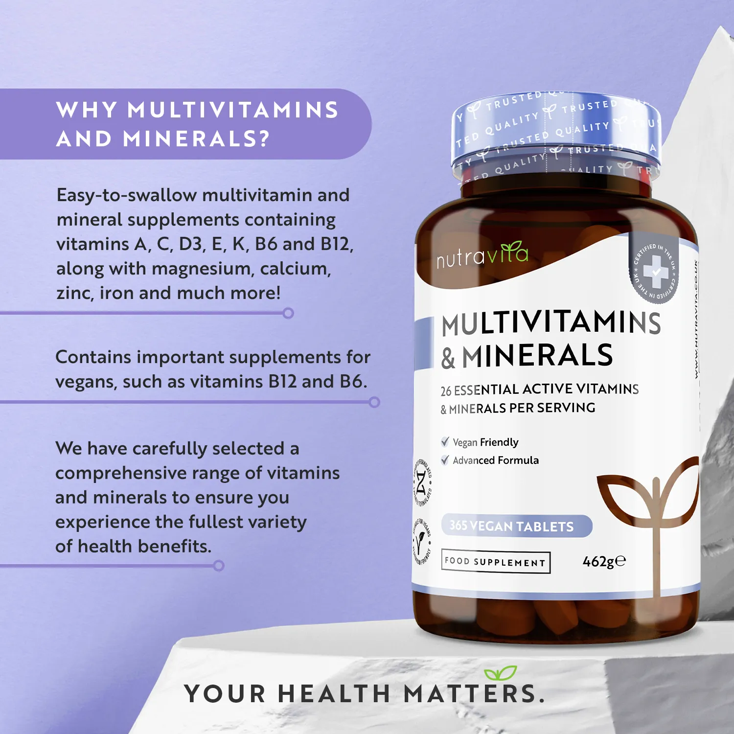 Nutravita Multivitaminico Minerali 365 compresse 26 nutrienti