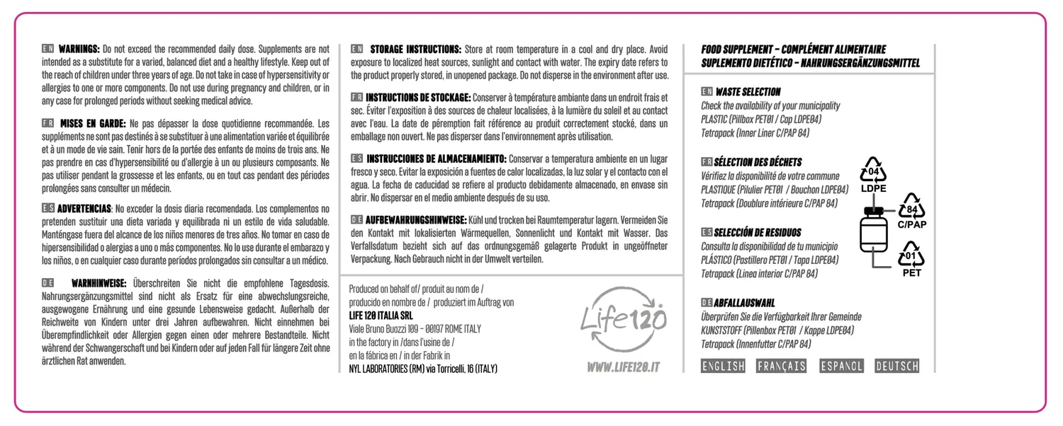 Life 120 Vitalife C vitamina C 90 compresse masticabili
