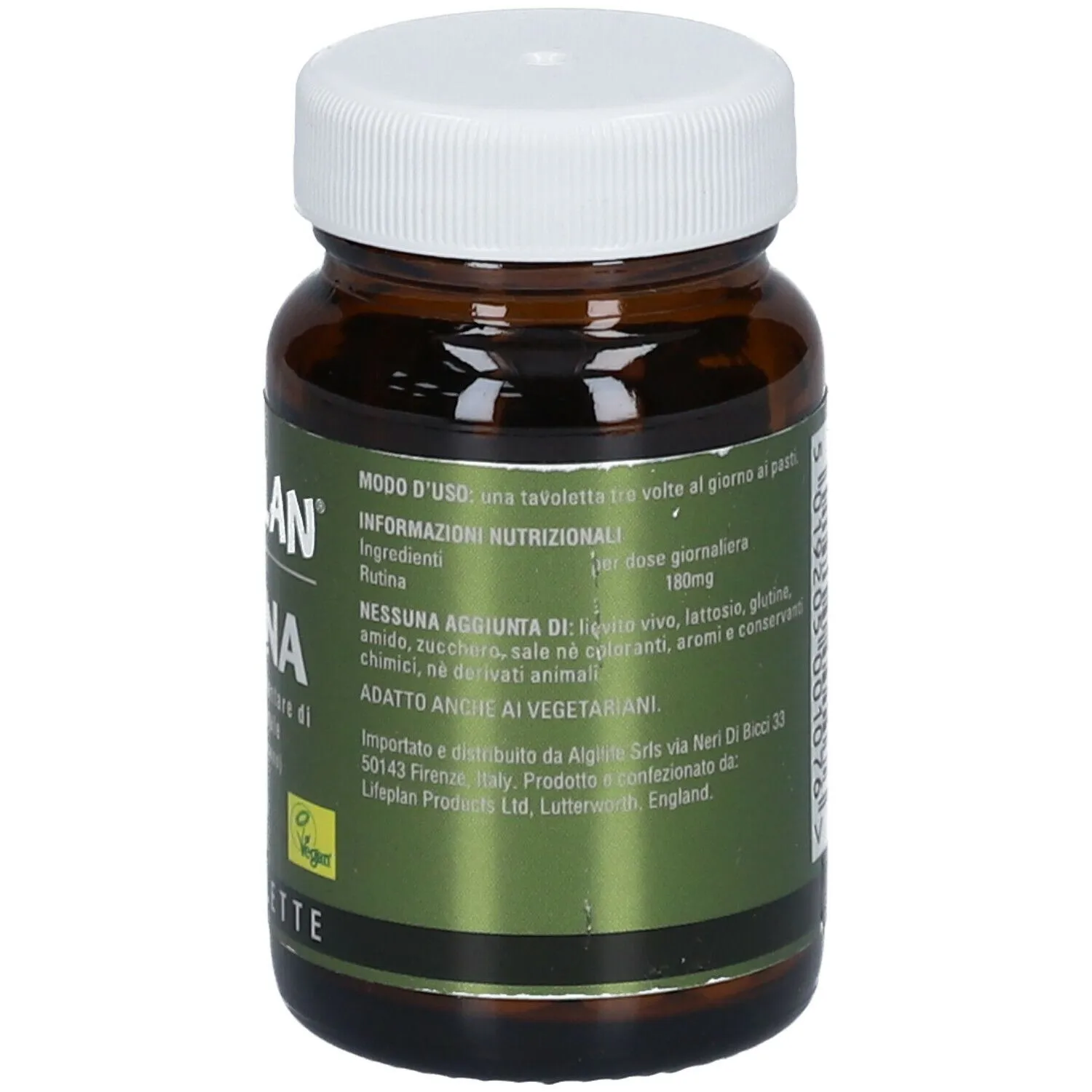 Algilife Rutina Grano Saraceno 60 Tavolette microcircolo