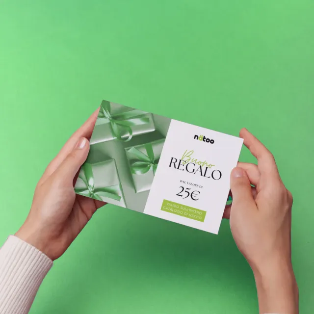 Natoo Buono Regalo card 25€ decorazione standard regalo fitness