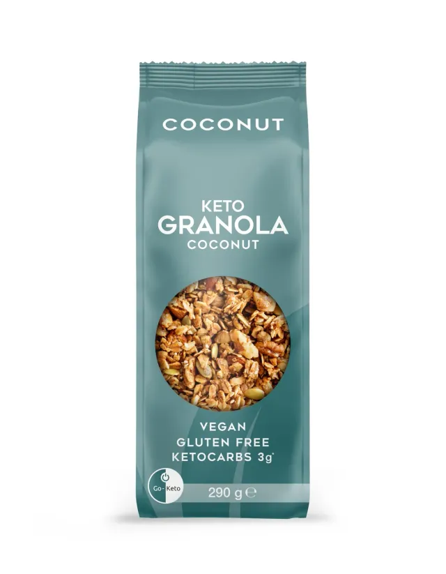 Go-Keto Granola Coconut Muesli Keto 290g