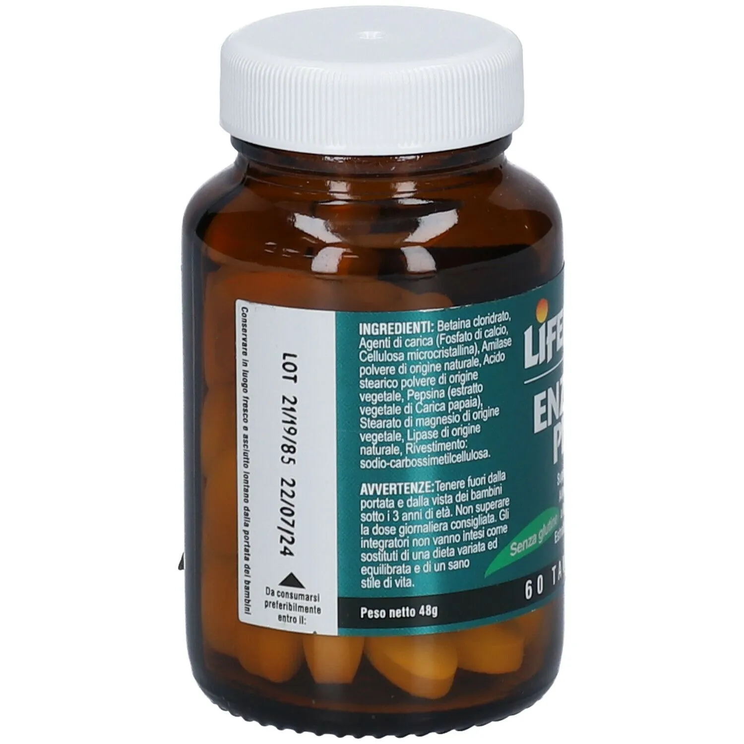 Algilife Enzyme Plus Enzimi Digestivi 60 Compresse
