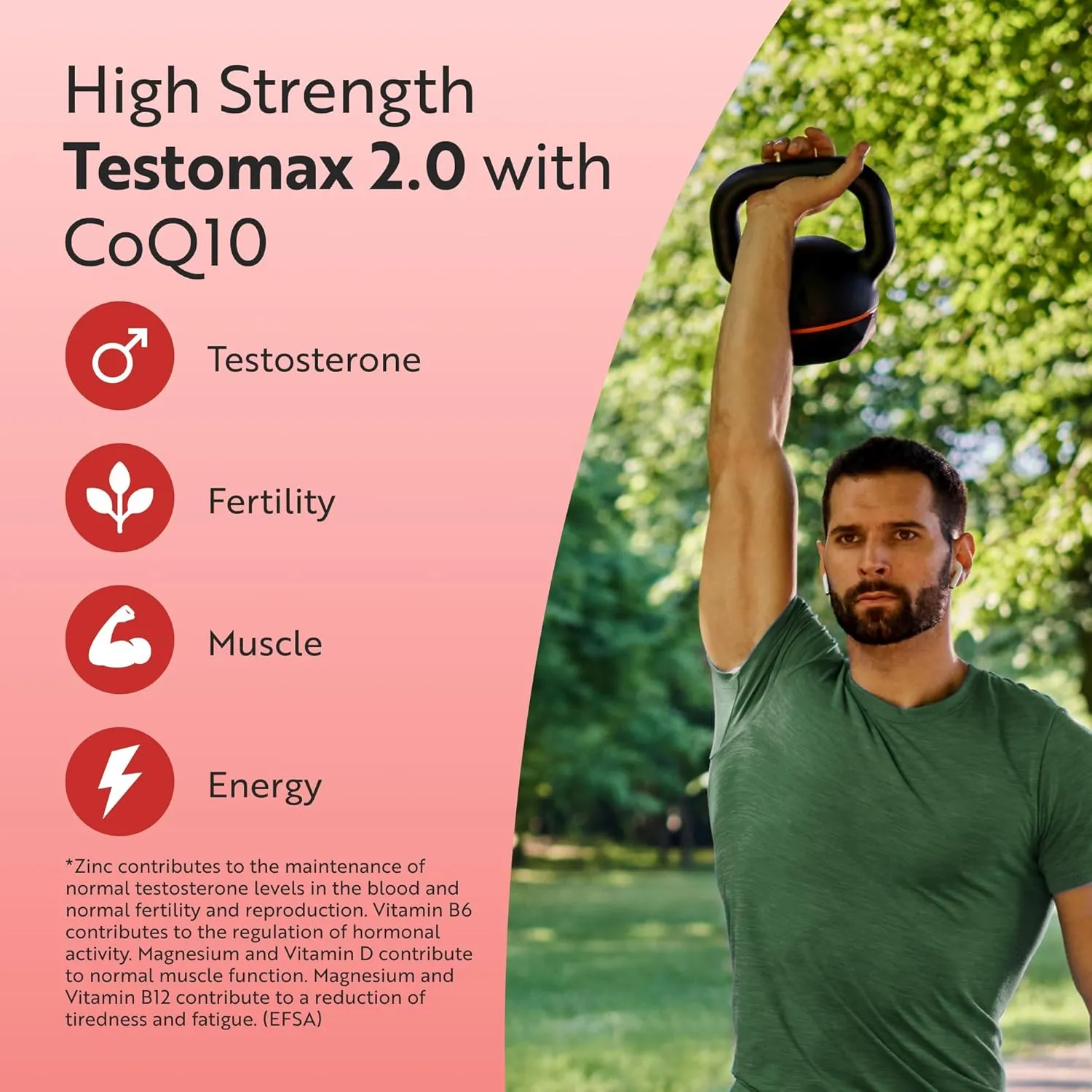 Nutravita Testomax 2.0 integratore uomo 90 capsule zinco