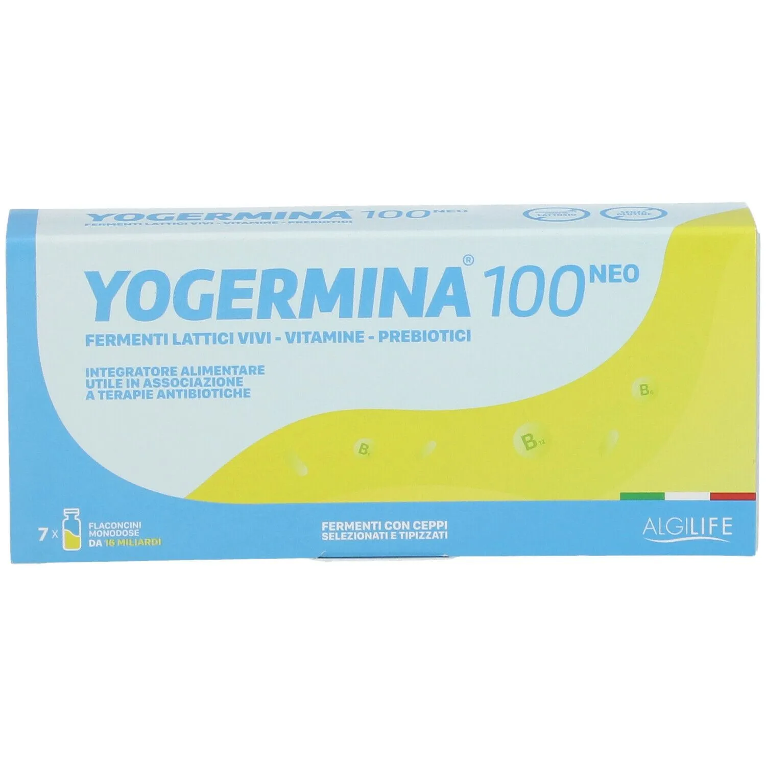 Algilife Yogermina 100 NEO fermenti lattici flaconi immunitario