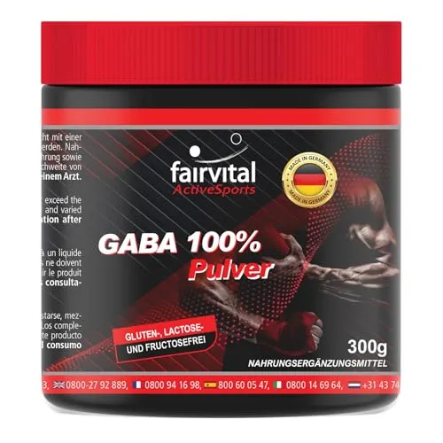 Fairvital GABA puro polvere 300 g acido gamma-aminobutirrico