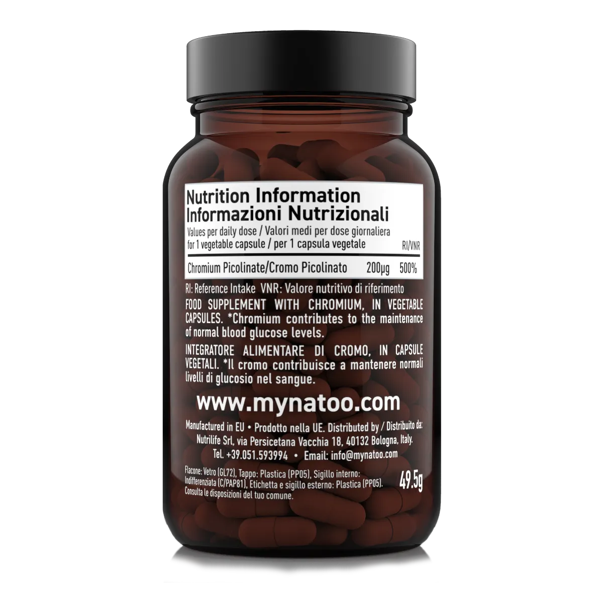 Natoo Essentials Cromo Picolinato 200mcg Compresse 90