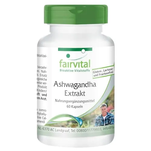 Fairvital Ashwagandha capsule 60 capsule 1000 mg adattogeno