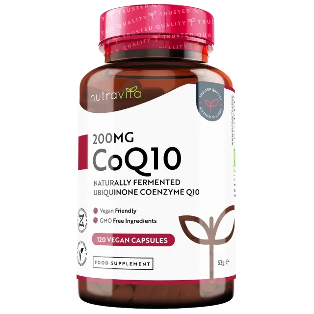 Nutravita Coenzima Q10 200 mg capsule 120 ubichinone