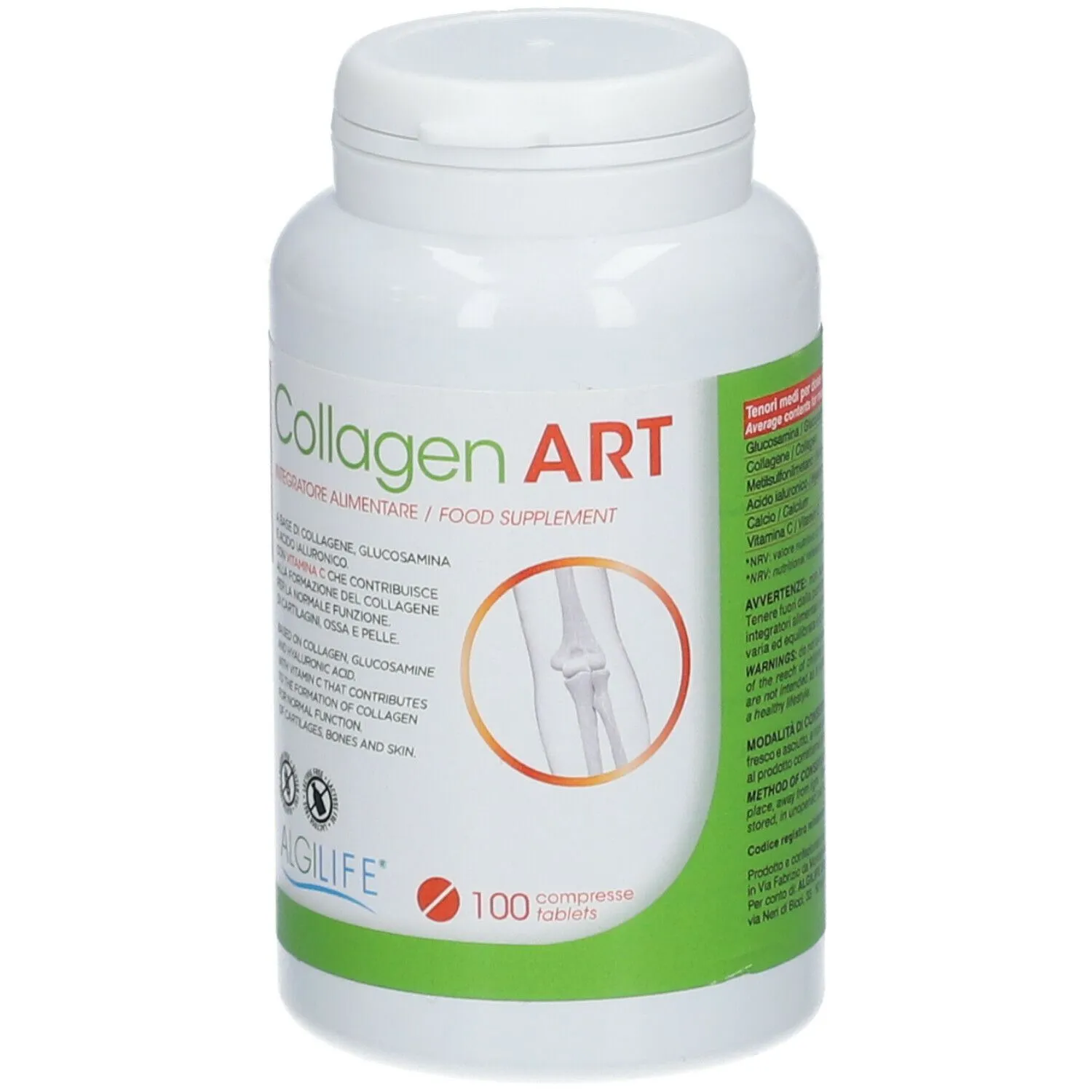 Algilife CollagenART integratore 100 compresse con glucosamina