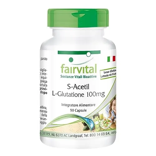 Fairvital S-Acetil Glutatione capsule 90 pezzi 100 mg stabili
