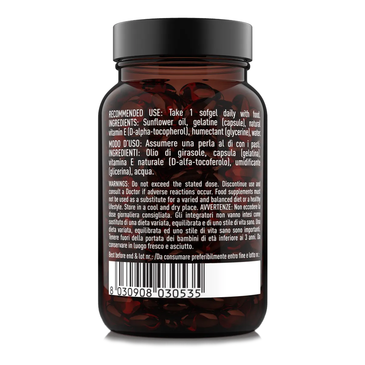 NATOO Essentials Vitamina E 90 UI perle 90 perle antiossidante