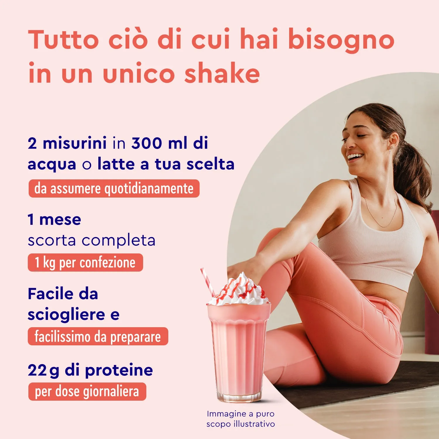 gloryfeel Berry Joy proteine fragola vegane in polvere