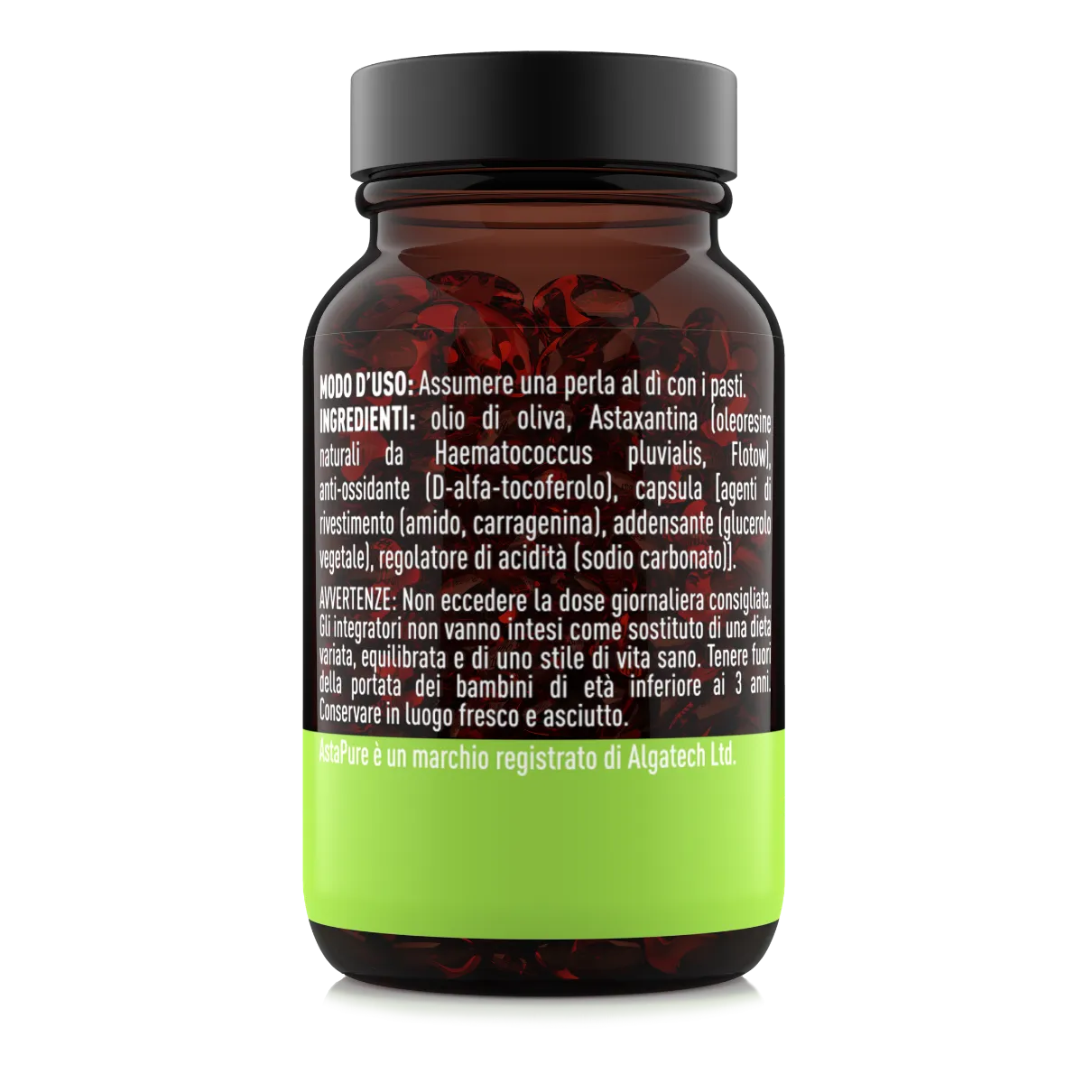 Natoo Essentials AstaPure Astaxantina Integratore 30 Perle Antiossidante