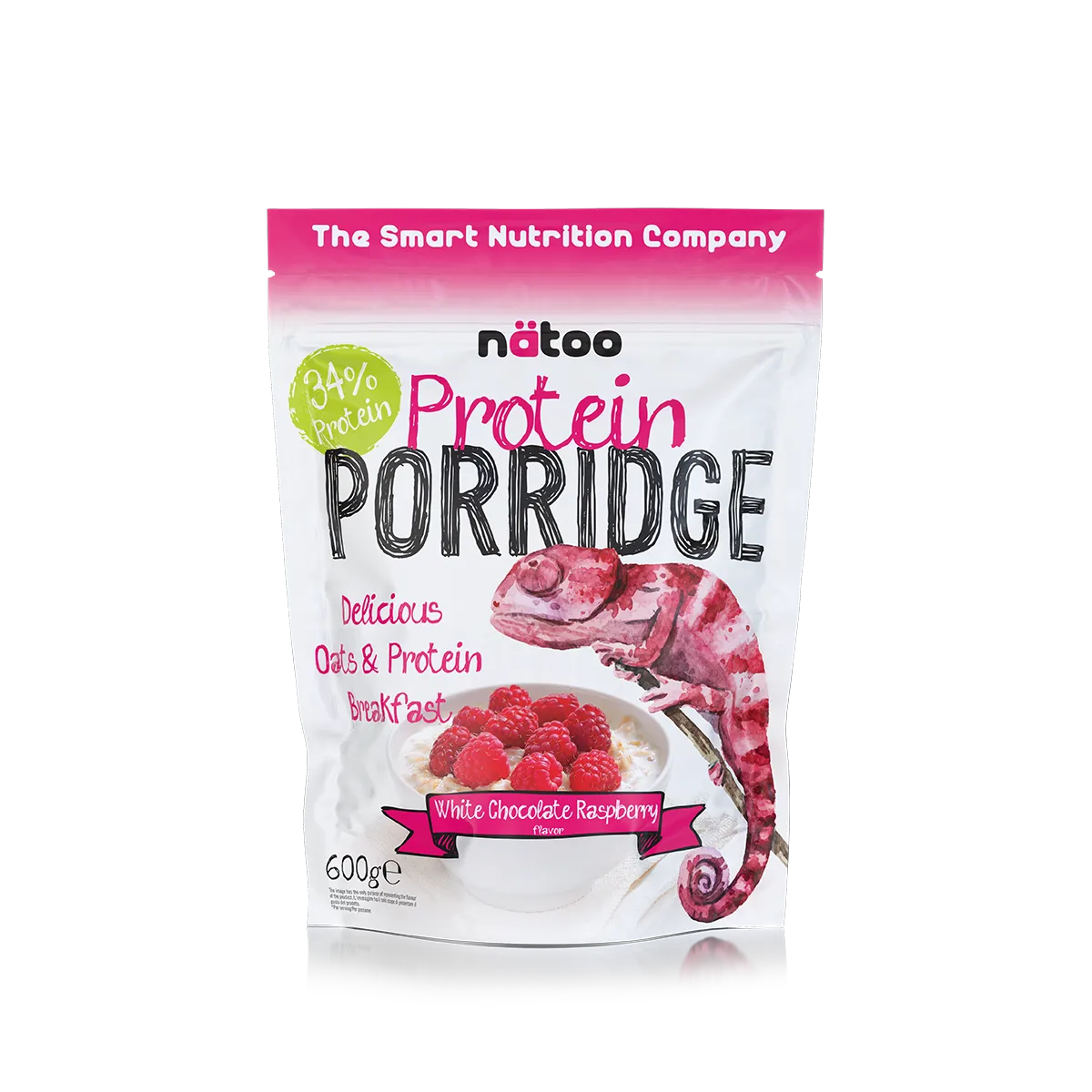 Natoo Food Porridge Proteico 600 g gusto cioccolato 21 g proteine