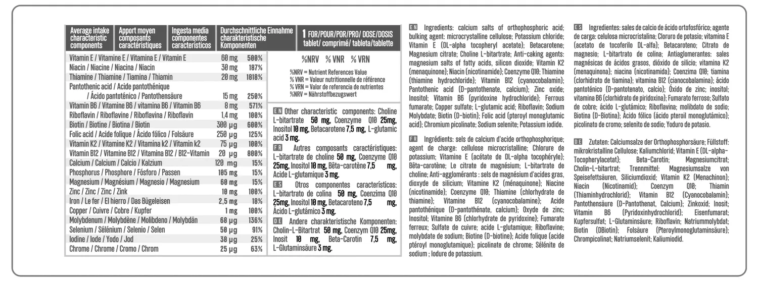 Life 120 Multivitaminico compresse 45 compresse con minerali