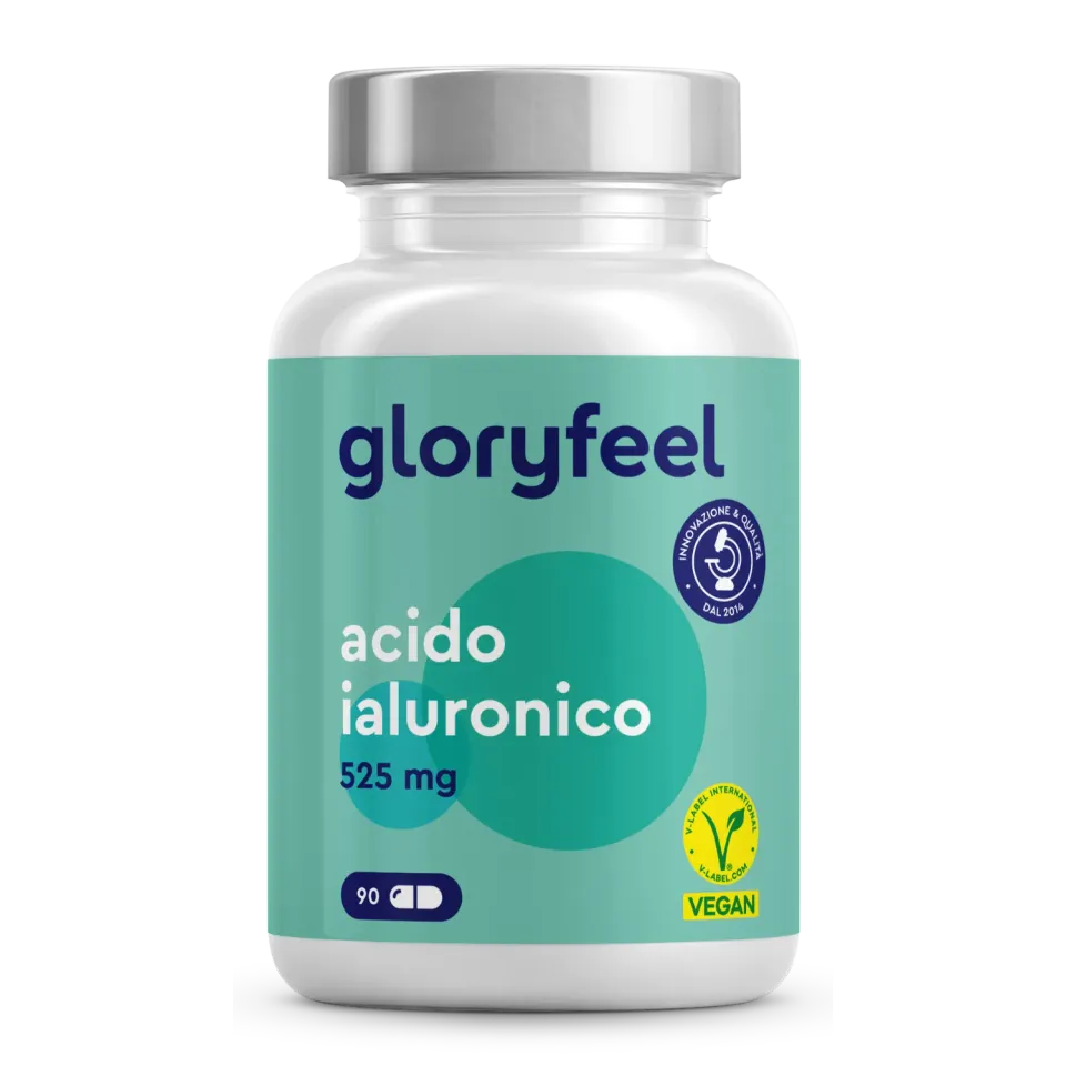 Gloryfeel Acido Ialuronico capsule 90 pezzi 525 mg idratazione