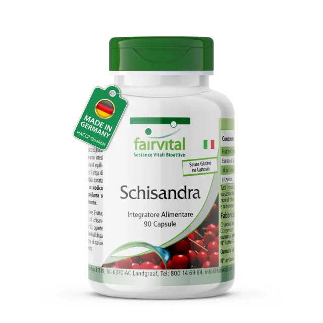 Fairvital Schisandra estratto capsule 90 capsule 9% schisandrina