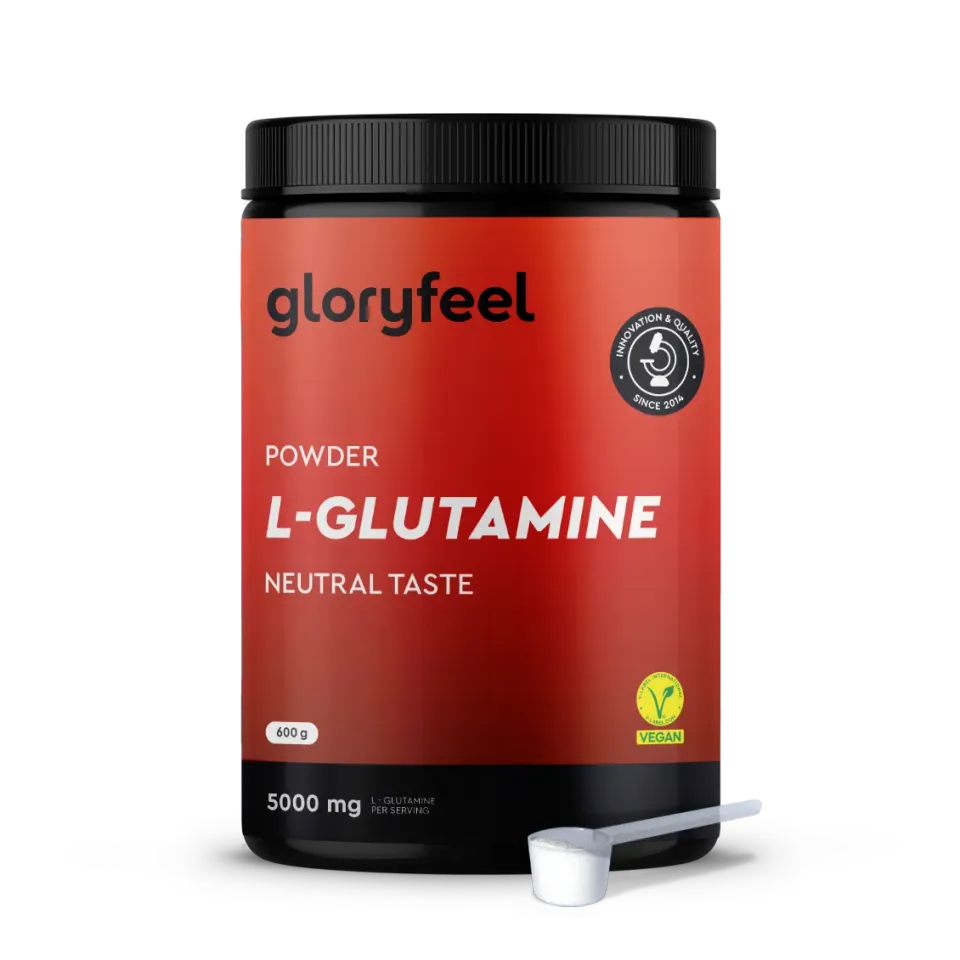 gloryfeel Glutammina in Polvere Integratore senza glutine
