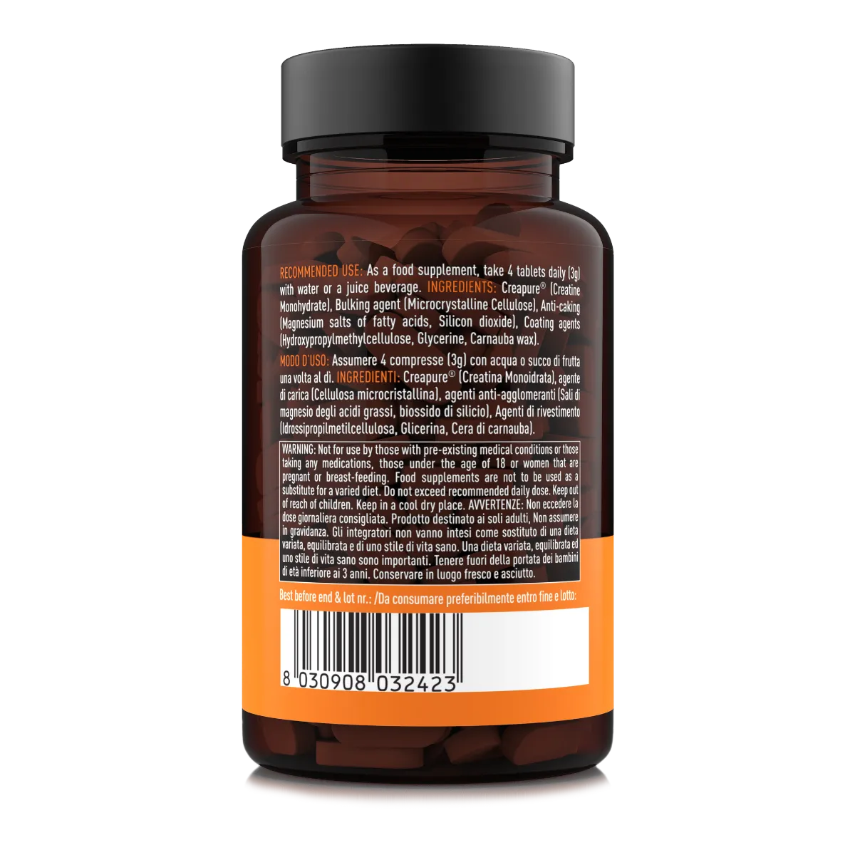 Natoo Performance Creatina Creapure compresse 100 compresse 750 mg