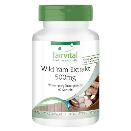 Fairvital Ignam selvatico 500 mg capsule 90 pezzi 20% diosgenina
