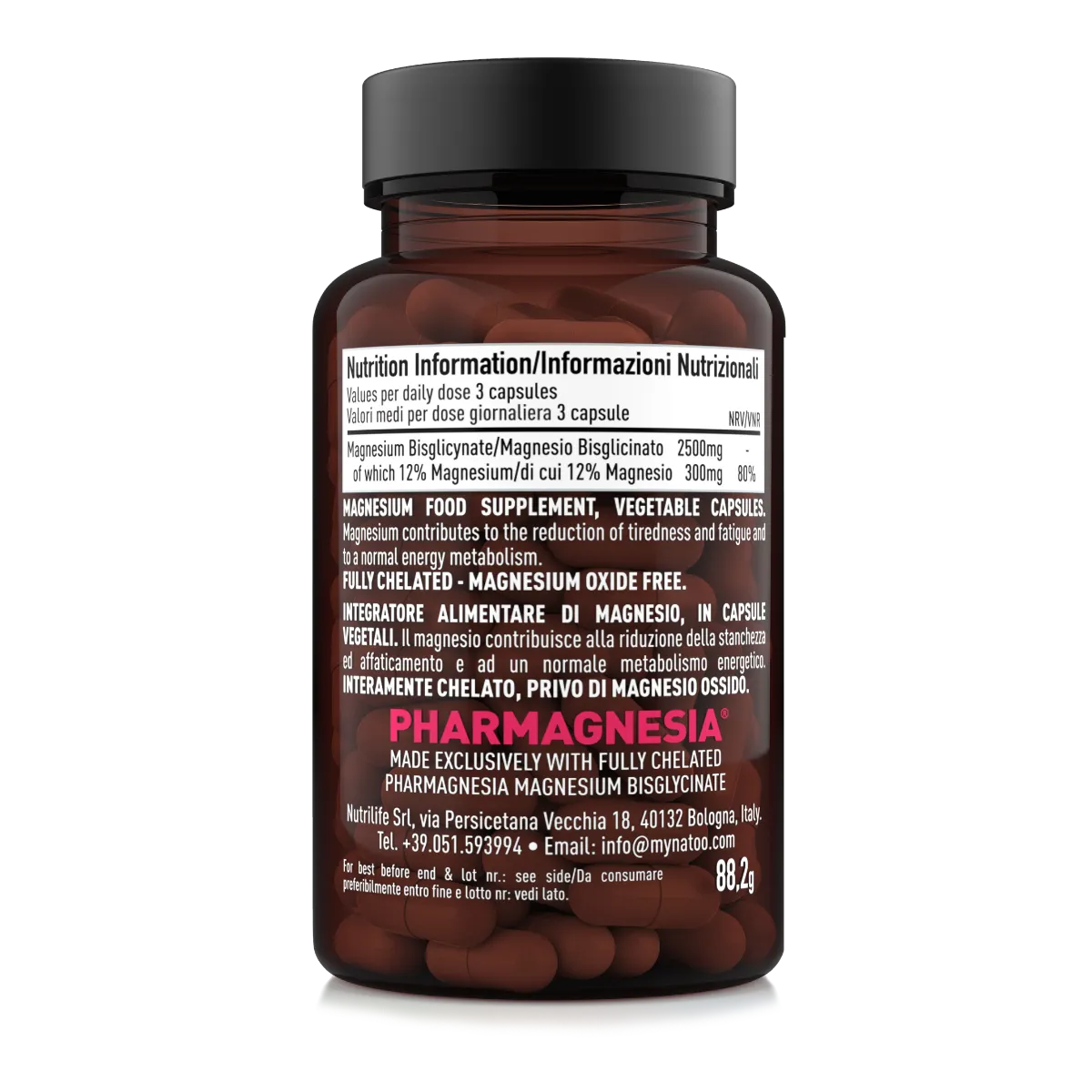 NATOO Magnesio Bisglicinato capsule 90 capsule chelato