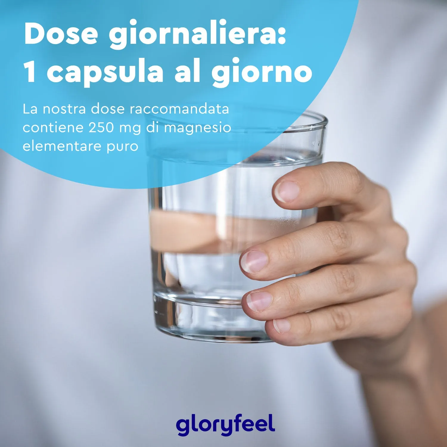 gloryfeel Magnesio Ossido capsule 90 capsule 250 mg