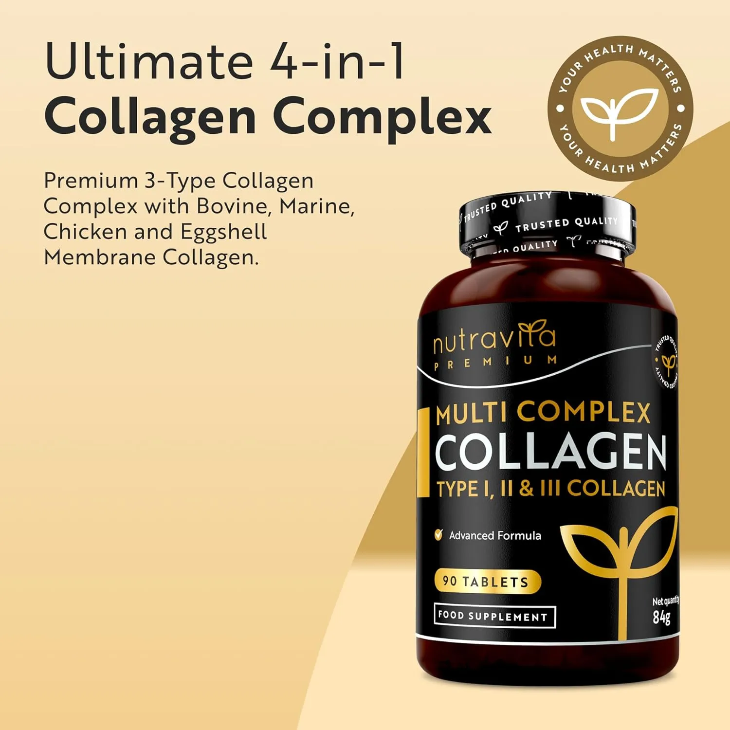 Nutravita Multi Collagene Premium integratore 90 compresse