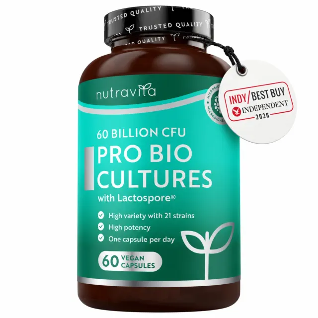 Nutravita Probiotico 60 miliardi CFU capsule vegane 60 pz