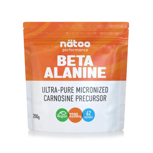NATOO Performance Beta-Alanina polvere 200 g neutra per resistenza