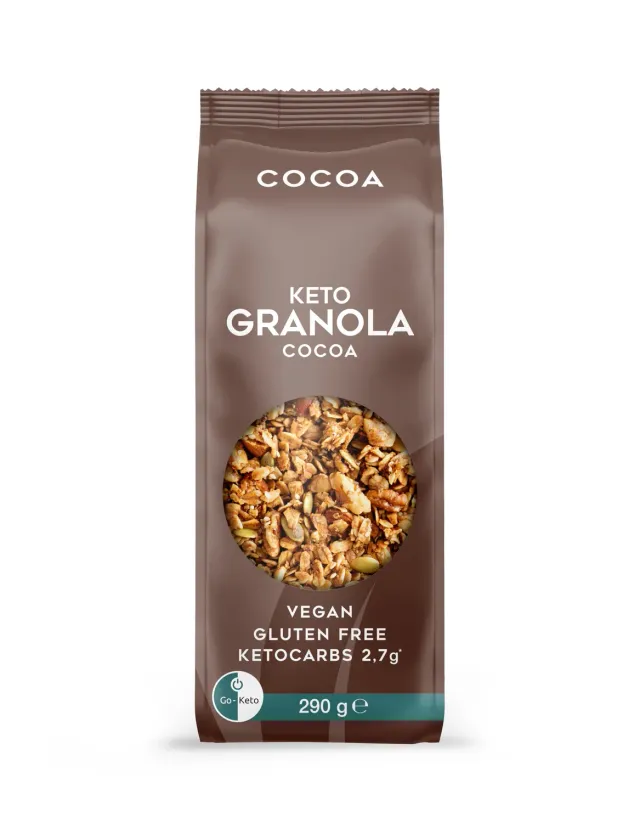 Go-Keto Granola Cocoa muesli keto 290 g al cacao