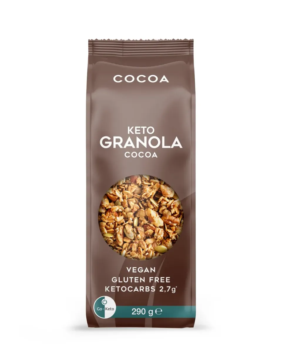 Go-Keto Granola Cocoa muesli keto 290 g al cacao