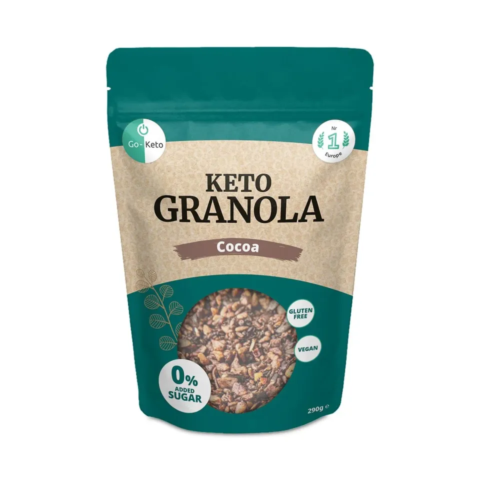Go-Keto Granola Cocoa muesli 6x290g keto