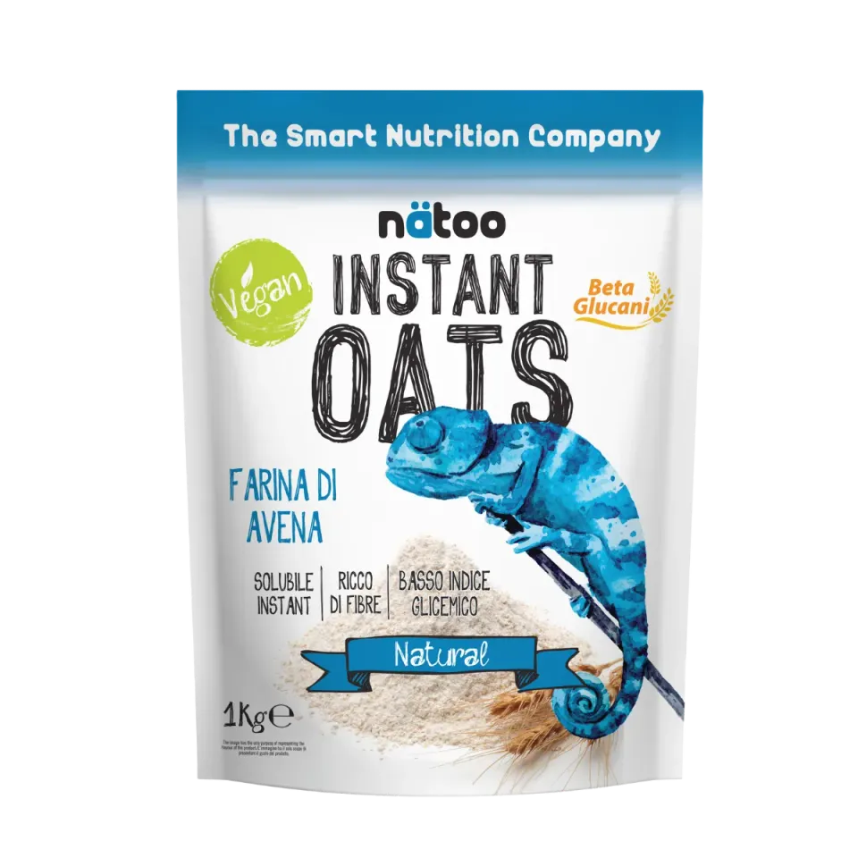Natoo Farina Avena Istantanea neutra porridge fibre