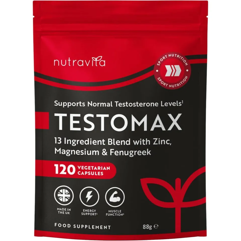 Nutravita Testomax Uomo integratore 120 capsule maca