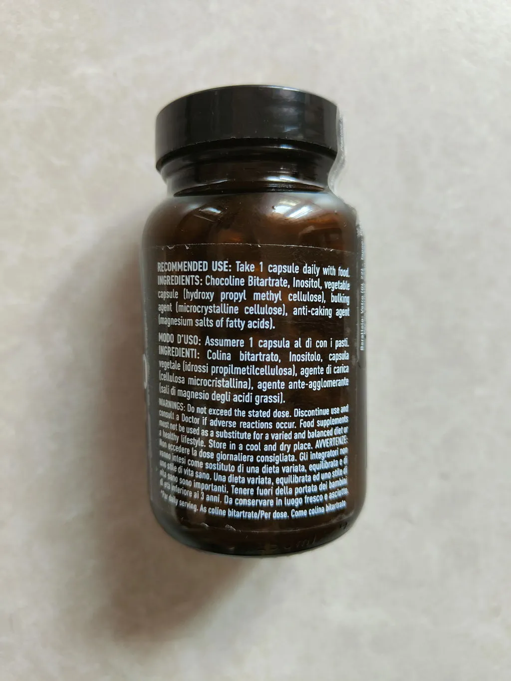 Natoo Essentials Colina Inositolo integratore 60 capsule 500mg