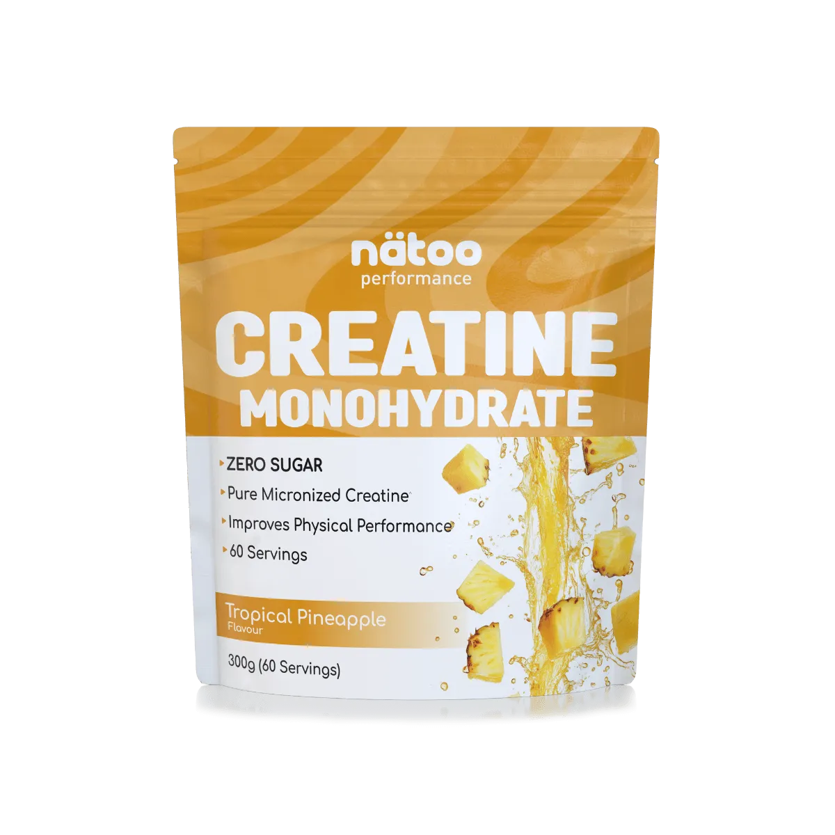 Natoo Performance Creatina Monoidrato polvere 300g blue raspberry