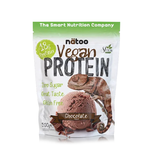 Nätoo Proteine Vegane polvere 500g gusto cioccolato