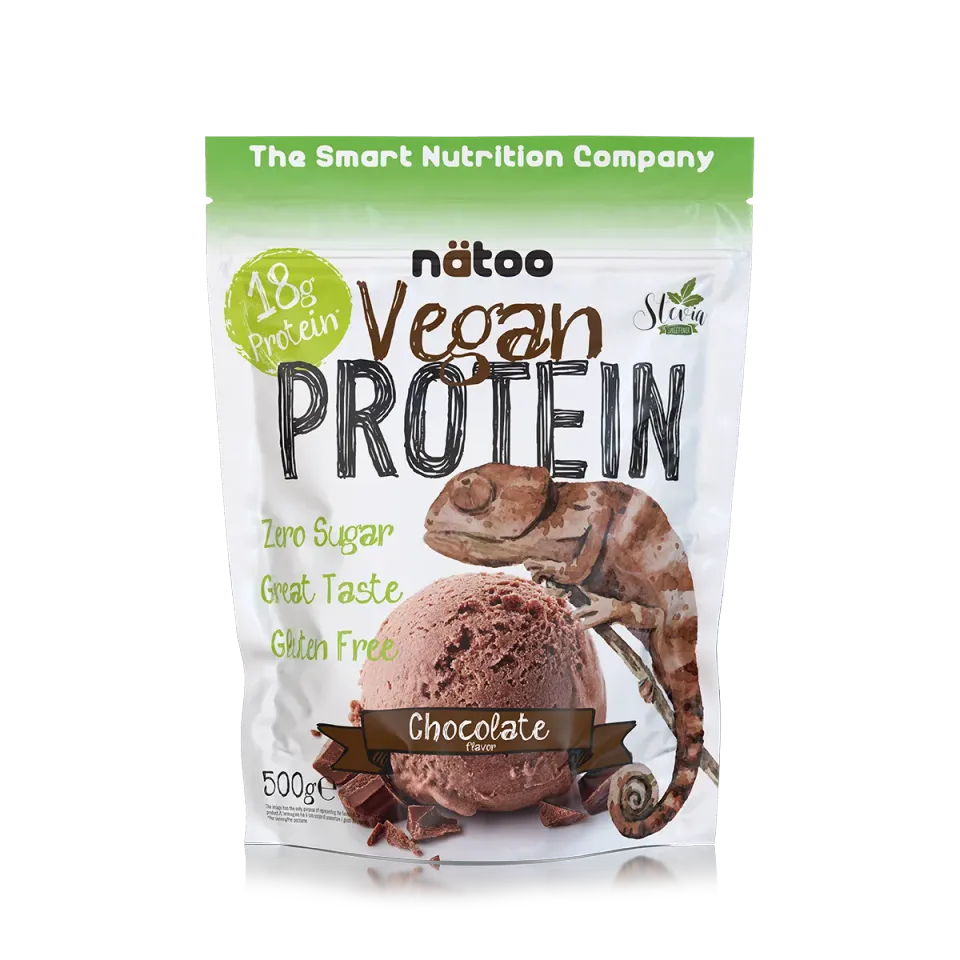 Nätoo Proteine Vegane polvere 500g gusto cioccolato