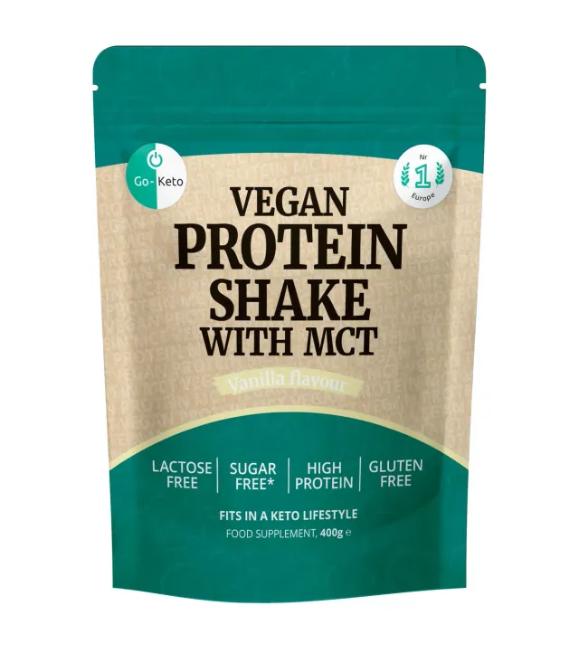 Go-Keto MCT Vegan Protein Shake vaniglia 400 g keto