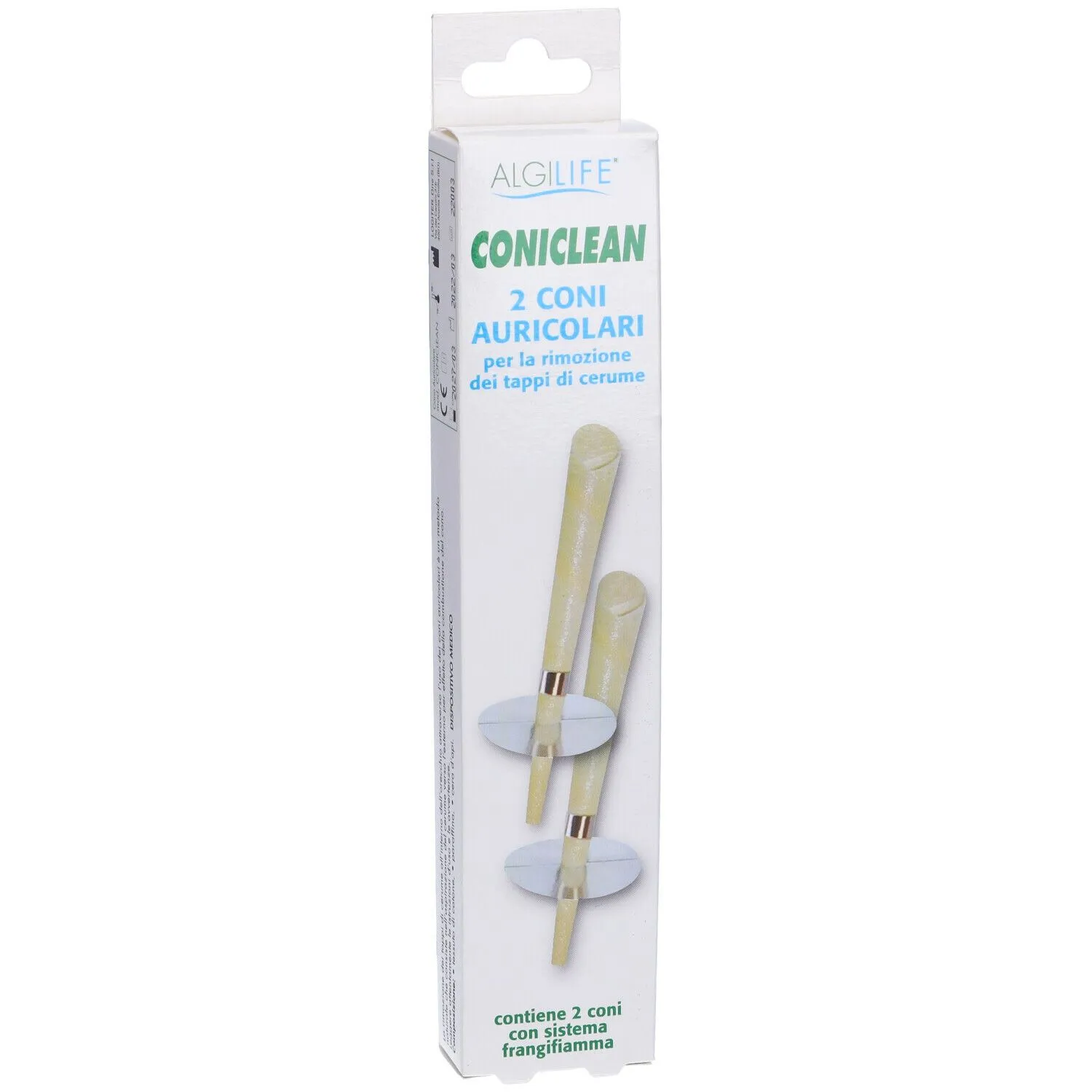 Algilife Coniclean 2 Coni Auricolari 2 pezzi cera d'api