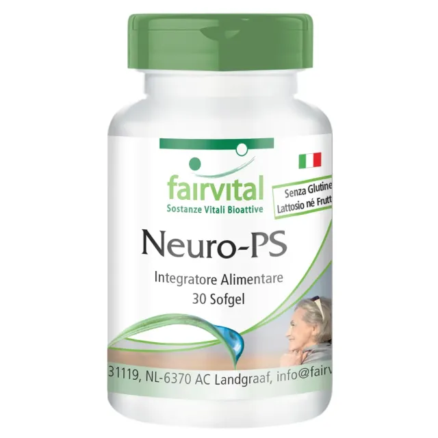 FAIRVITAL Neuro-PS Fosfatidilserina 30 Softgel Alto Dosaggio