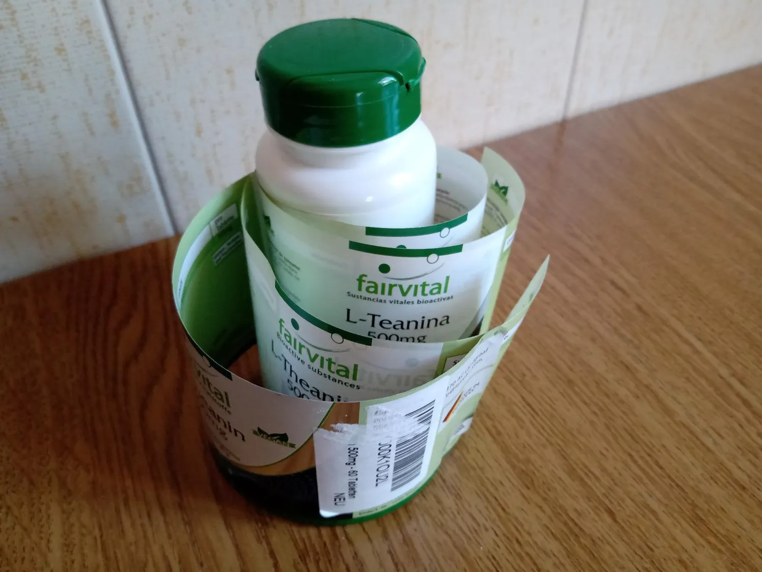 Fairvital L-Teanina 500 mg compresse 60 compresse vegane