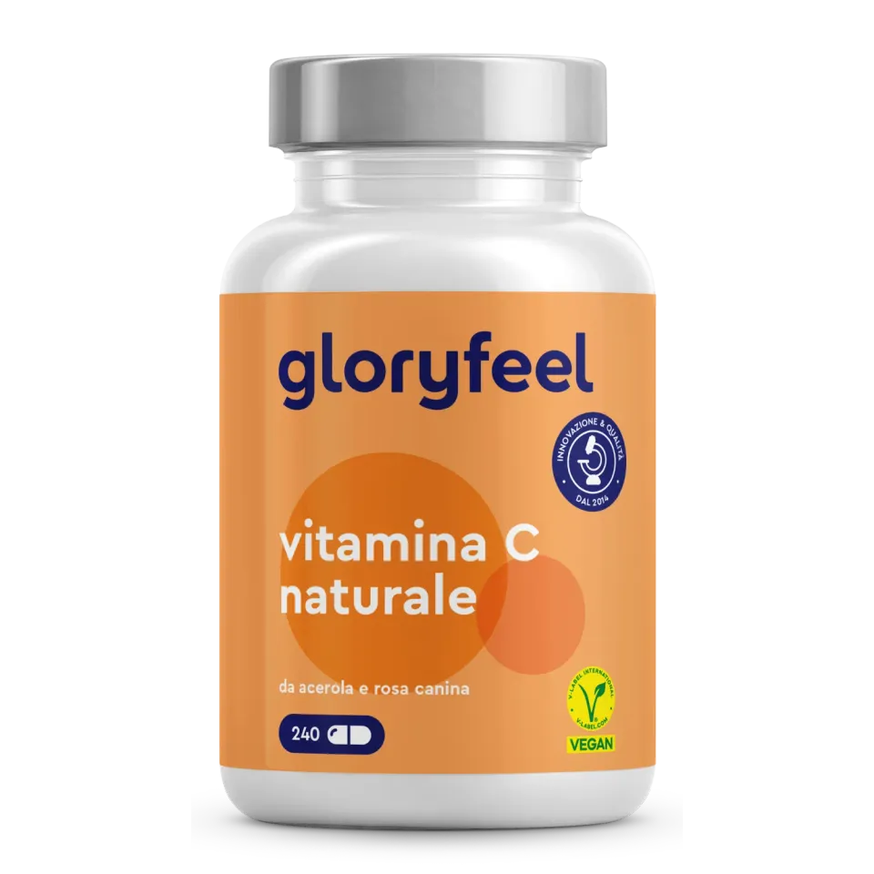 gloryfeel Vitamina C Naturale capsule acerola stanchezza
