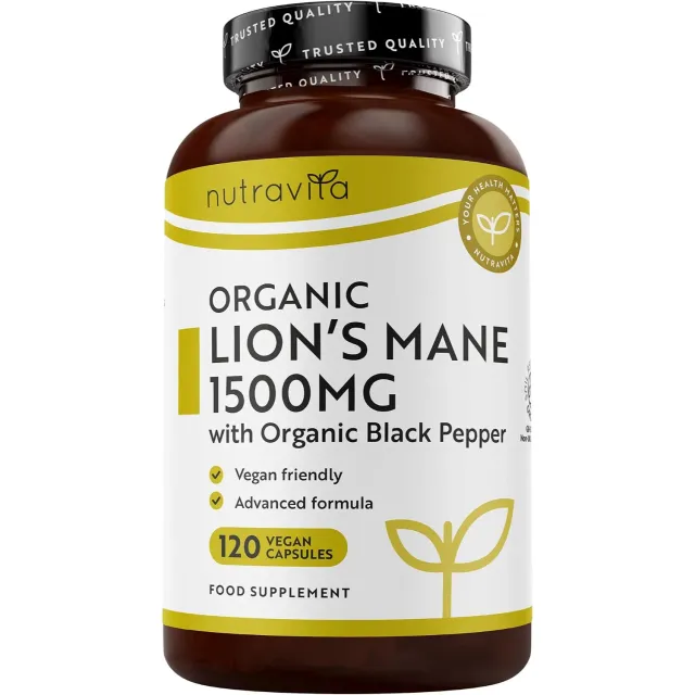 Nutravita Criniera di Leone Bio capsule 120 pz 1500mg focus