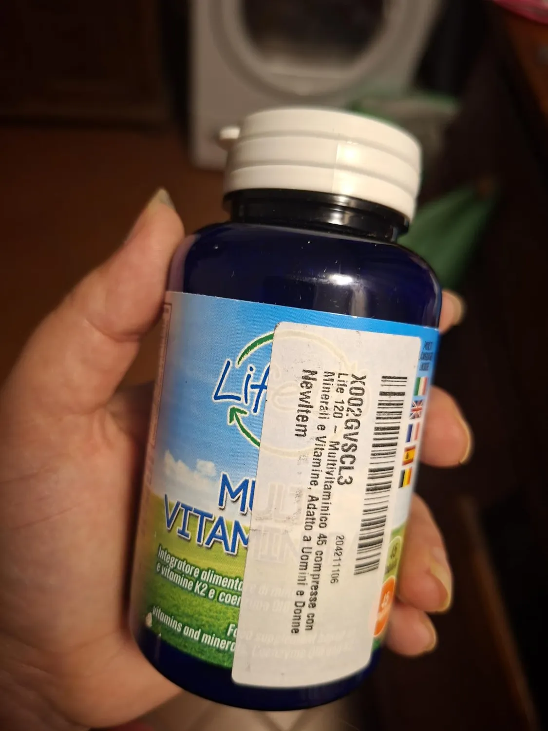 Life 120 Multivitaminico compresse 45 compresse con minerali