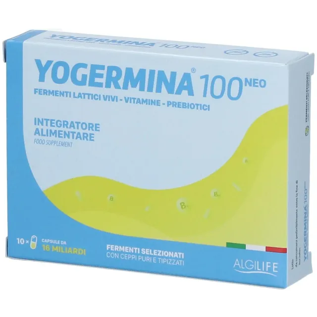 Algilife Yogermina 100 Neo integratore 5 ceppi 16 miliardi