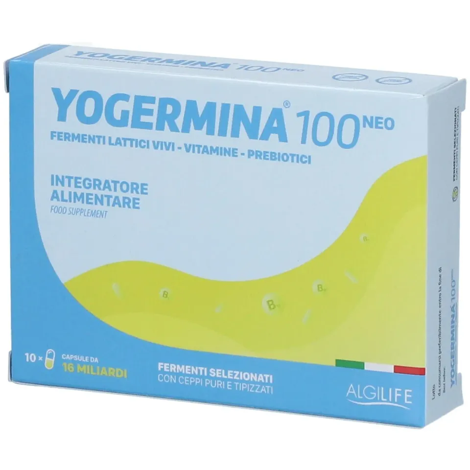 Algilife Yogermina 100 Neo integratore 5 ceppi 16 miliardi