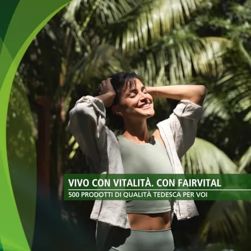 Fairvital Cozza Verde 400 mg capsule 120 pezzi zenzero