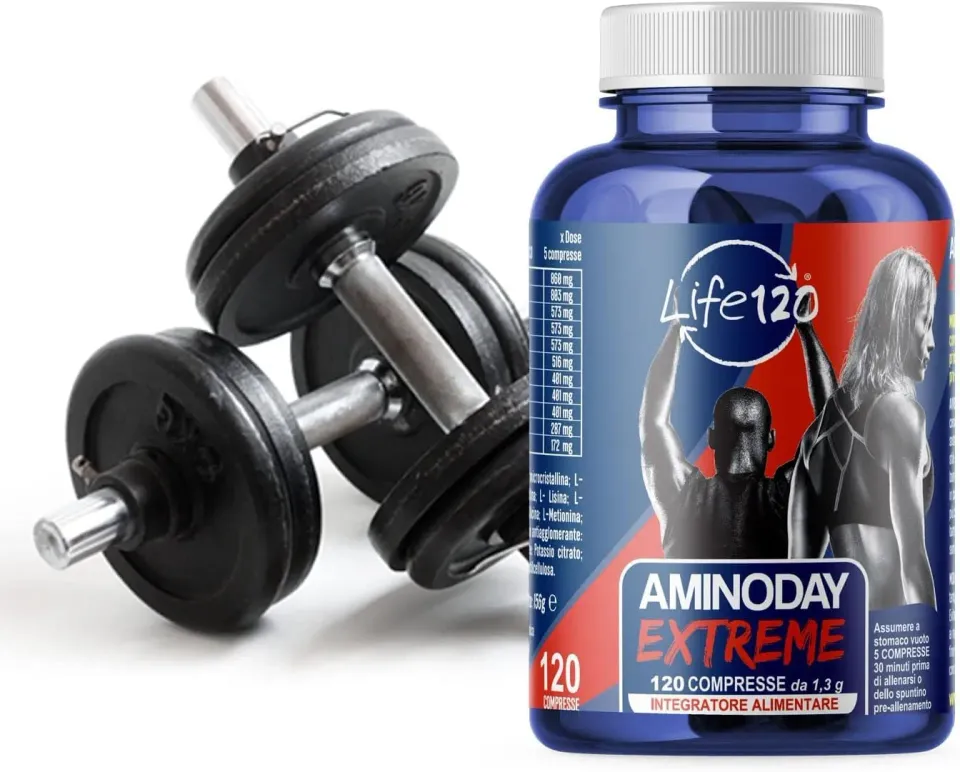 Life 120 Aminoday Extreme aminoacidi compresse 120 pezzi energia